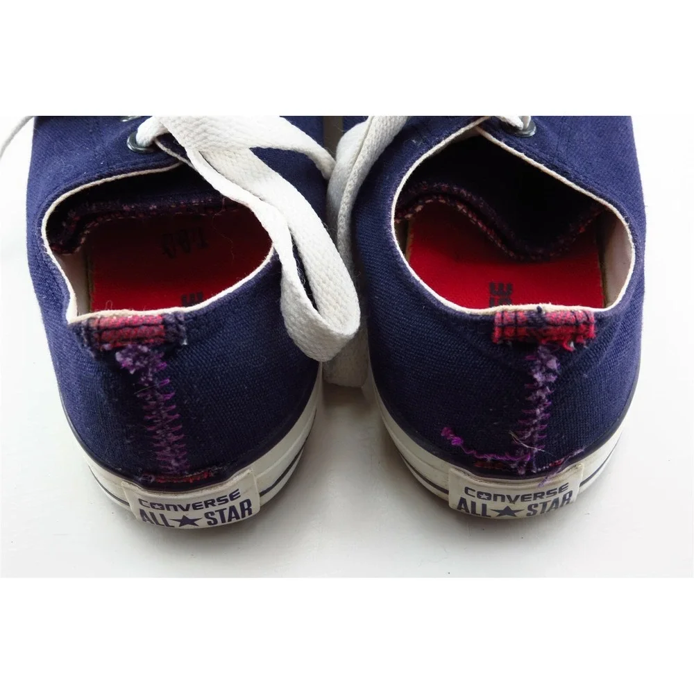 Converse Girls' All Star‎ Low Top Shoes Size 6 Purple Fabric Casual Sneaker